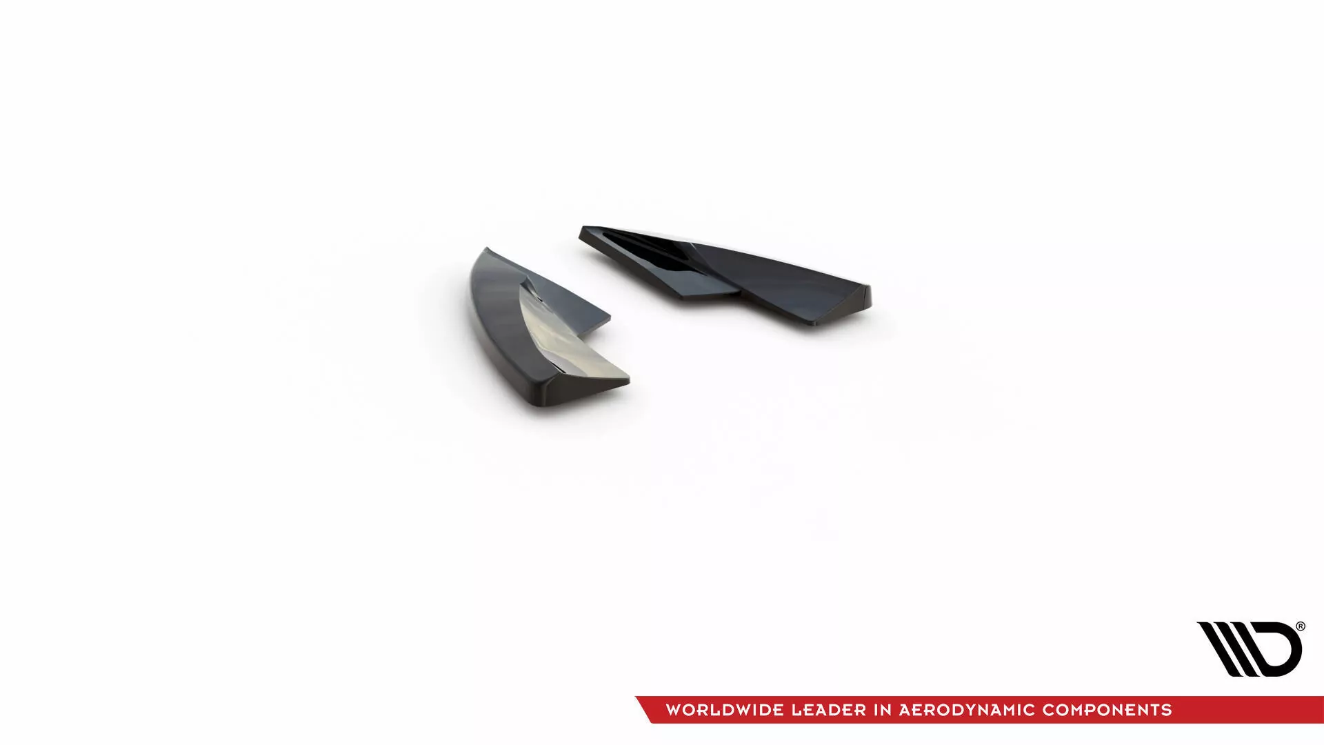 Heck Ansatz Flaps Diffusor V.2 Für Opel Astra GTC OPC-Line J Schwarz Hochglanz
