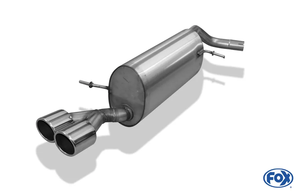 Audi A1 Kompakt/ A1 Sportback  Endschalldämpfer - 2x90 Typ 16
