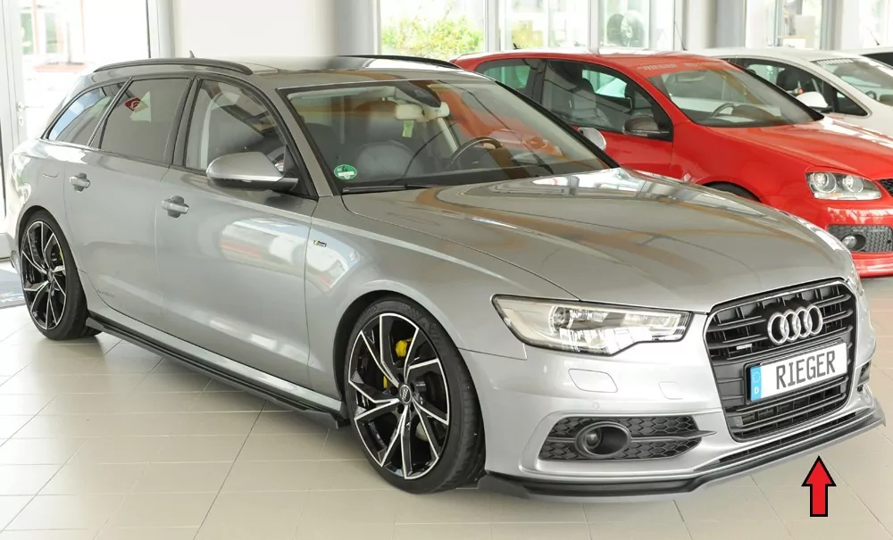Rieger Spoilerschwert für Audi A6 S6 (4G/C7) Lim. 02.12-08.14 (bis Facelift)
