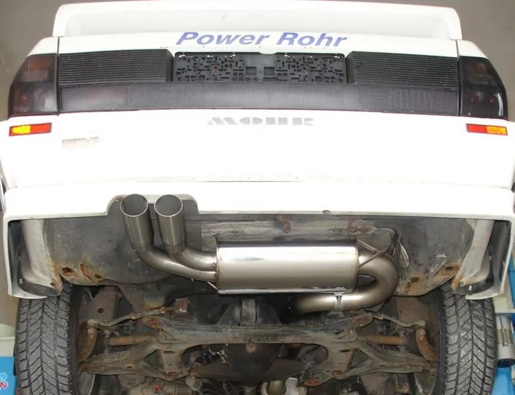 Audi Urquattro  Endschalldämpfer Ø70mm - 2x76 Typ 10