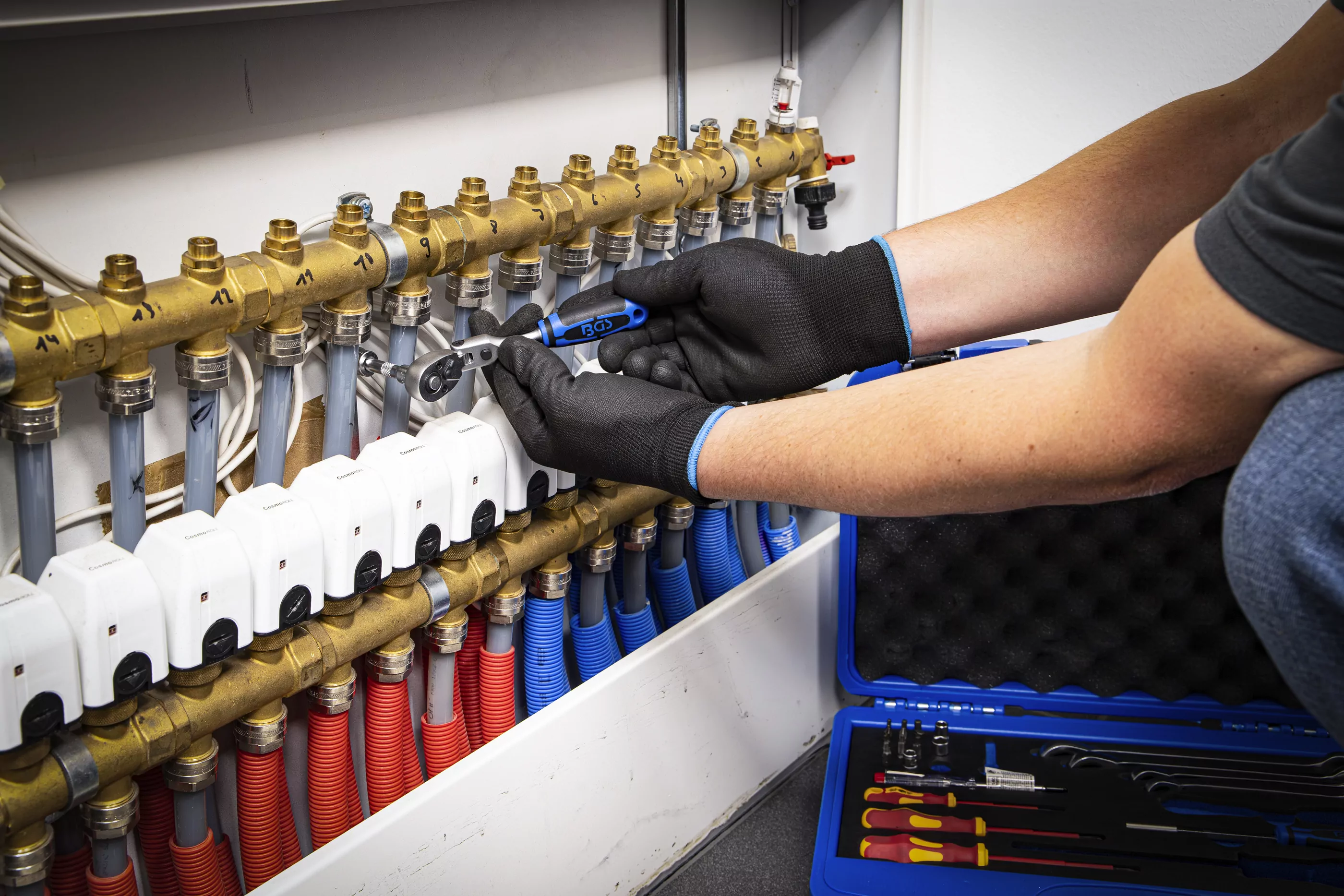 Sanitär-/ Heizung Werkzeug-Satz | 29-tlg.