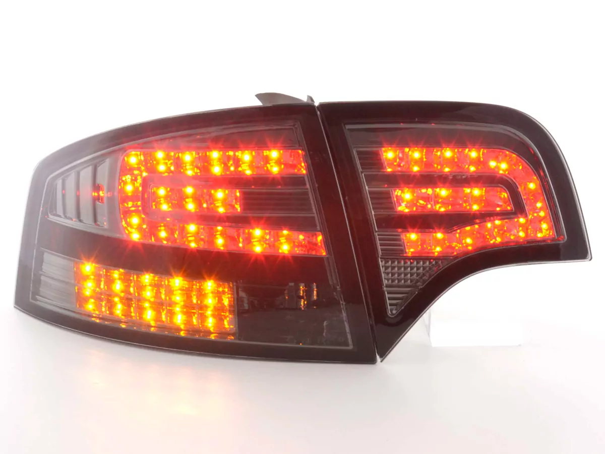 LED Rückleuchten Set Audi A4 Limousine Typ 8E Bj. 04-07 schwarz