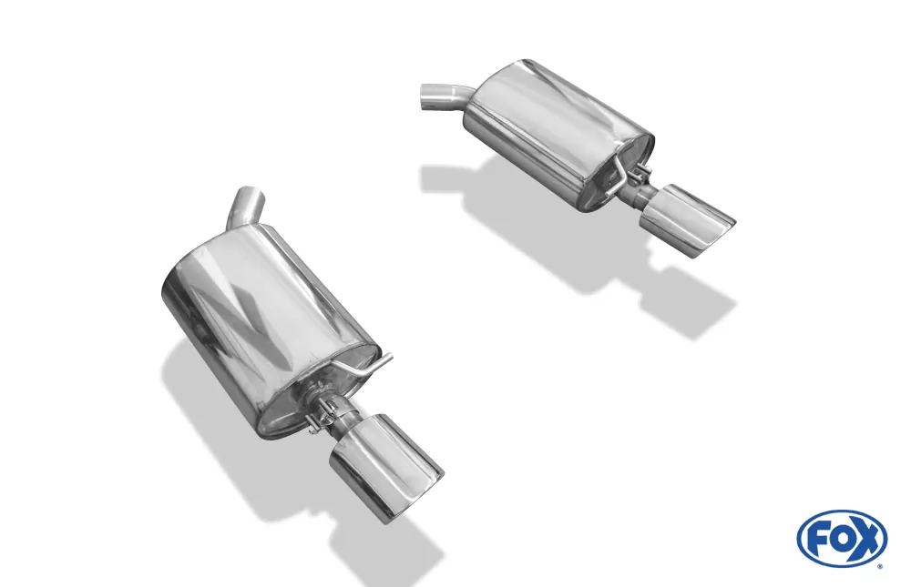 Jaguar X-Type  Endschalldämpfer rechts/links - 115x85 Typ 33 rechts/links