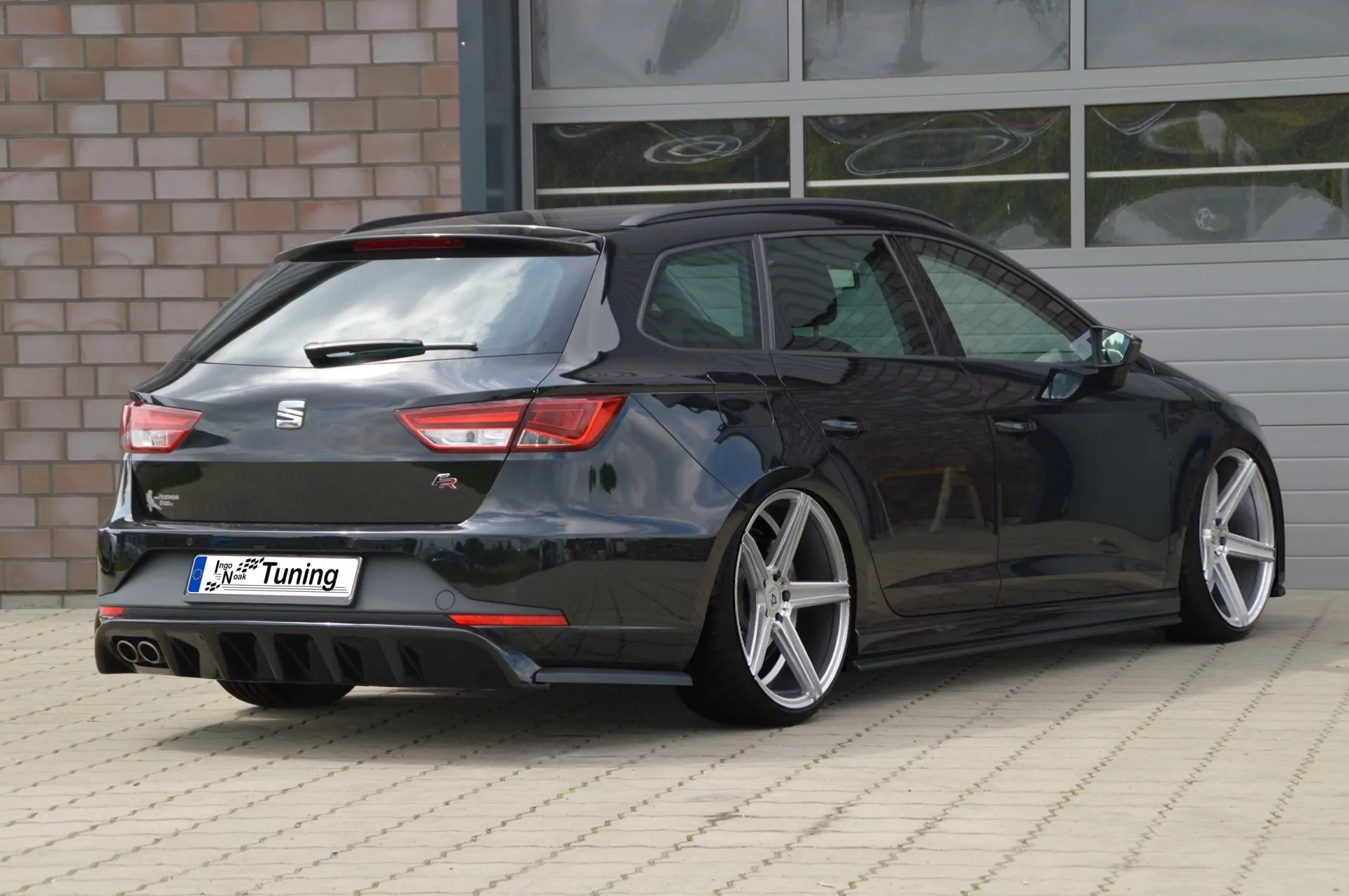 Heckansatz inkl. Seitenteilen für Seat Leon 3 5F ST