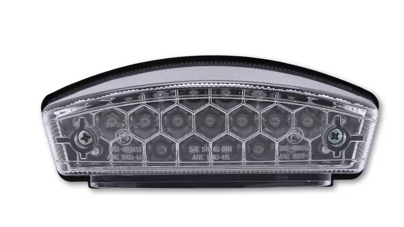 SHIN YO LED-Rücklicht Monster transparent