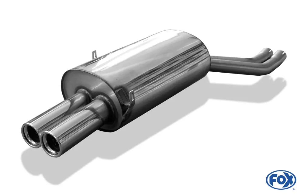 BMW E46 320/ 323/ 325/ 328/ 330  Endschalldämpfer zweiflutig - 2x76 Typ 13