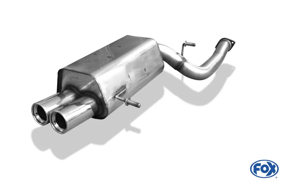 Subaru Impreza Typ WRX/ STI  Endschalldämpfer Ø70mm - 2x80 Typ 13