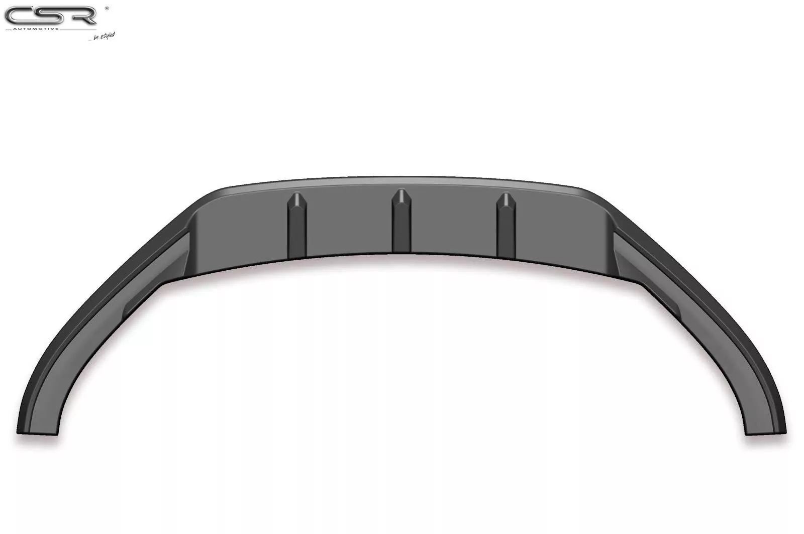 Cup-Spoilerlippe mit ABE für VW Polo V (Typ 6R, 6C) R-Line CSL400-M Carbon Look (matt)