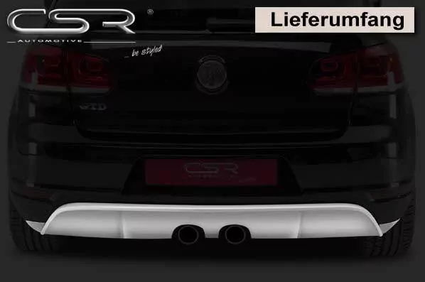 Heckansatz für VW Golf 6 HA057