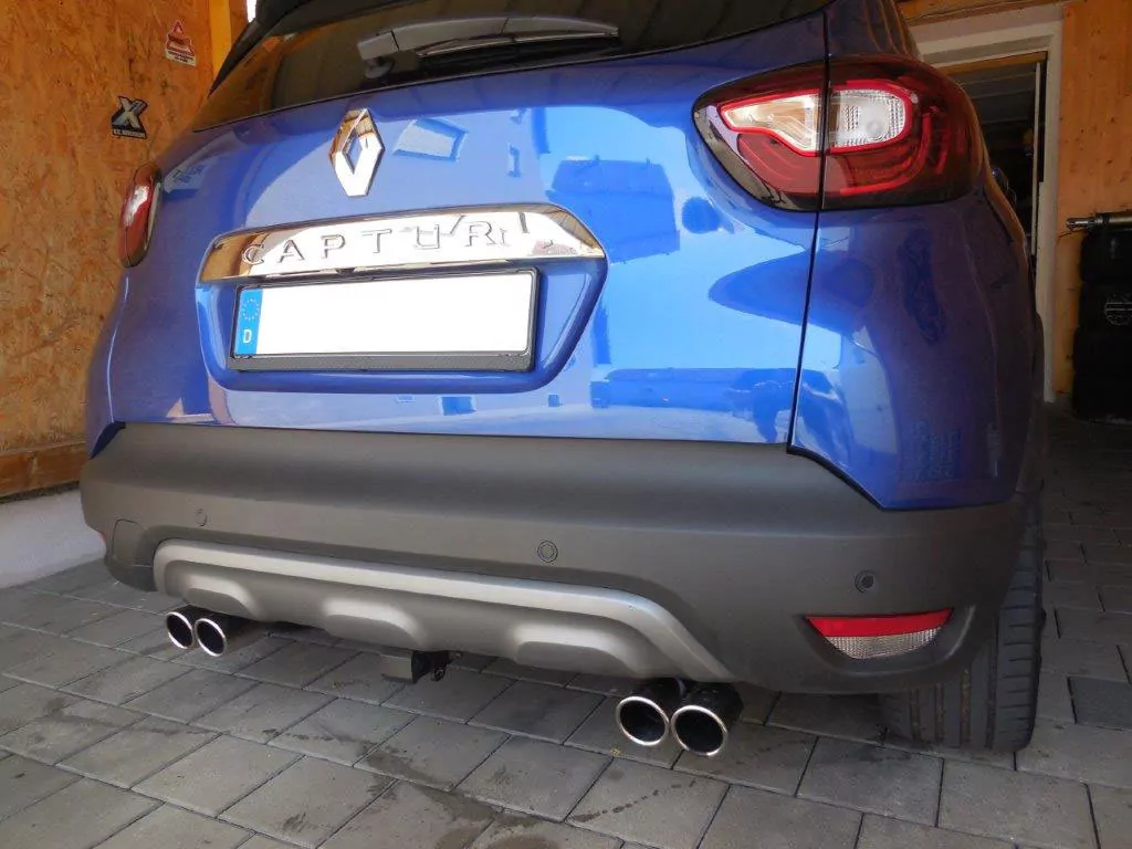 Renault Captur  Endschalldämpfer Ausgang rechts/links - 2x76 Typ 16 rechts/links
