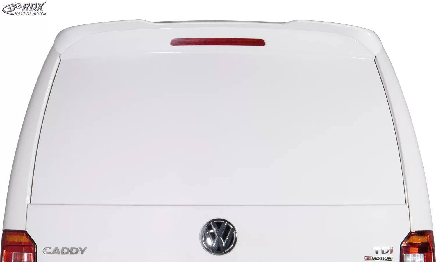 RDX Heckspoiler für VW Caddy 2K 2KN (2015-2020) mit Heckklappe Dachspoiler Spoiler Flügeltürer