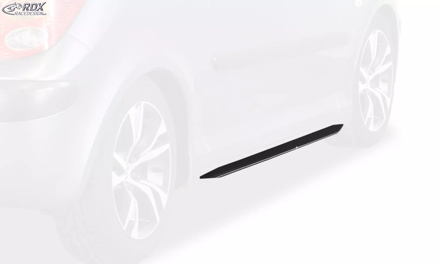 RDX Seitenschweller für PEUGEOT 1007 "Slim"