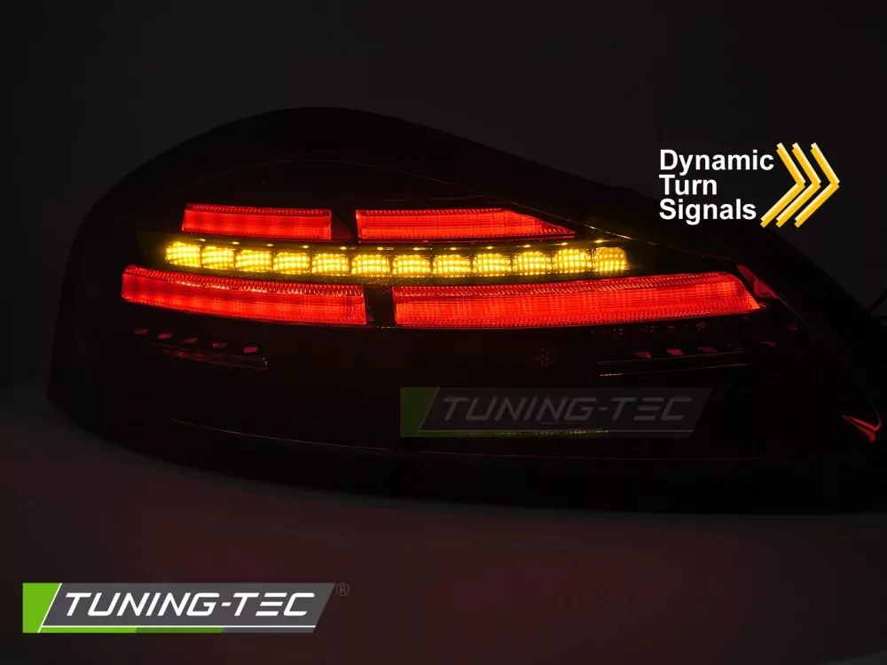 Led Bar Tail Lights Smoke Seq Fits Porsche Boxster 986 96-04