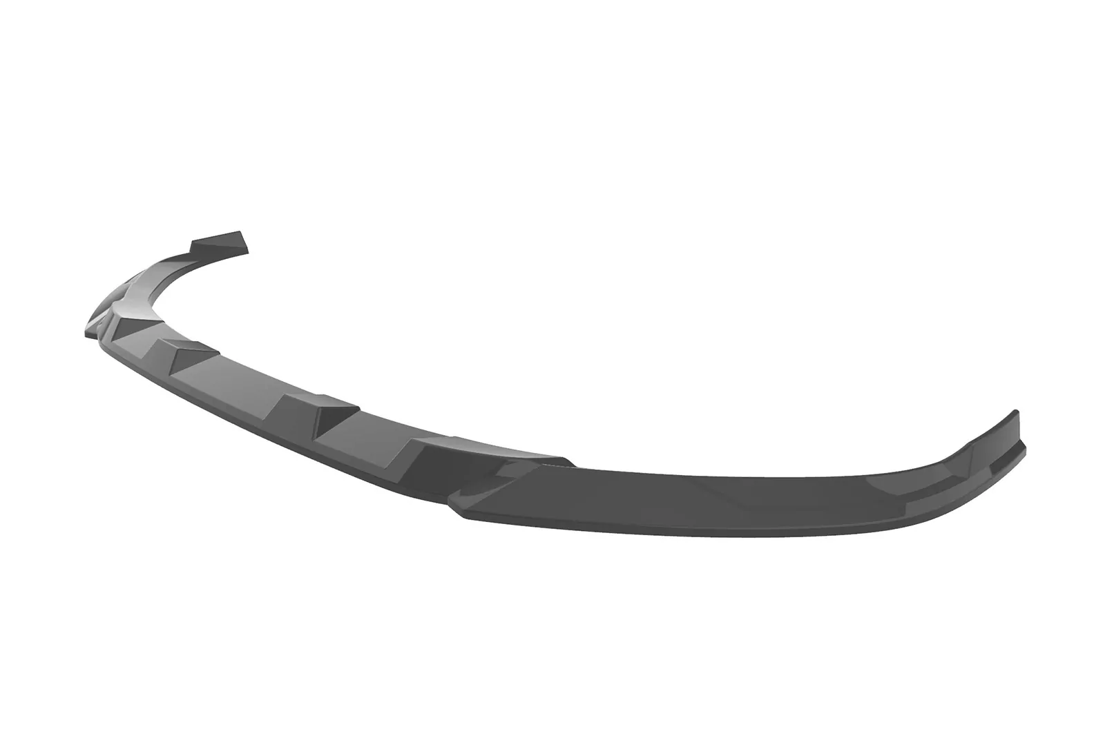 Cup-Spoilerlippe mit ABE für Audi Q3 (8U) CSL570 Schwarz Strukturiert