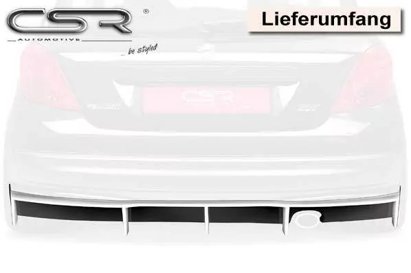 Heckansatz für Peugeot 207 HA106