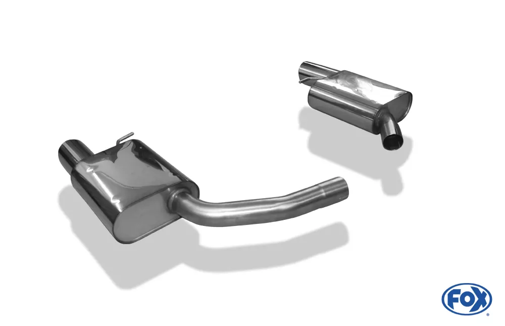 Audi A4/A5 B8 Limousine/Avant/S-Line Frontantrieb & Quattro  Endschalldämpfer rechts/links für 1-Rohr - 1x100 Typ 17 rechts/links