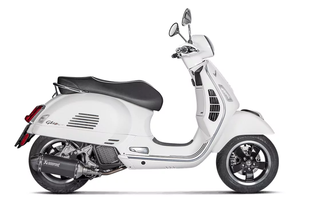 Akrapovic Slip-On Line (SS) Auspuff für Vespa GTS Super 125 / Sport / Tech ab Modelljahr 2021