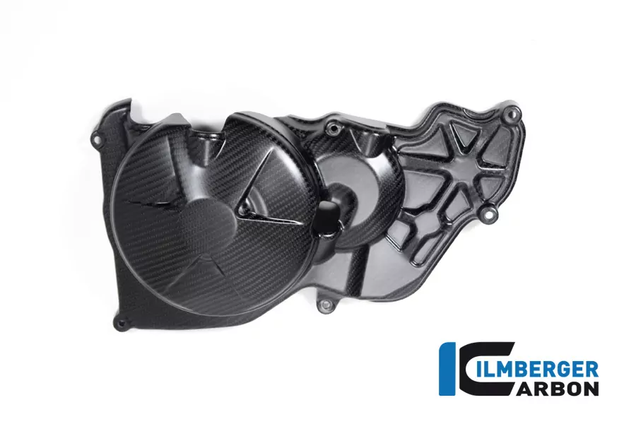 Ilmberger Carbon Kupplungsdeckelabdeckung matt für Aprilia RSV4 / Tuono V4 2021-