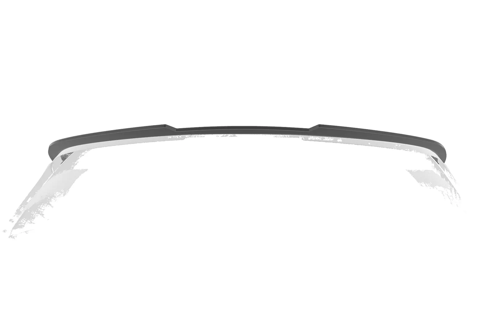 Heckflügel mit ABE für Opel Crossland X / Crossland HF934 Schwarz Strukturiert