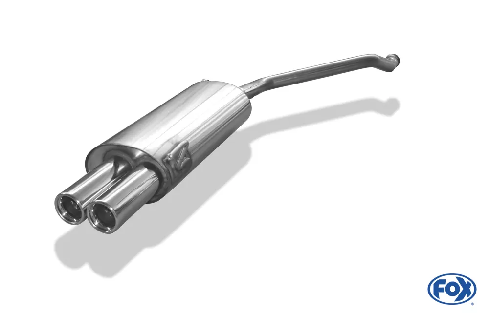 Audi 80 Typ B4 Limousine & Avant  Endschalldämpfer zweiflutig - 2x76 Typ 13