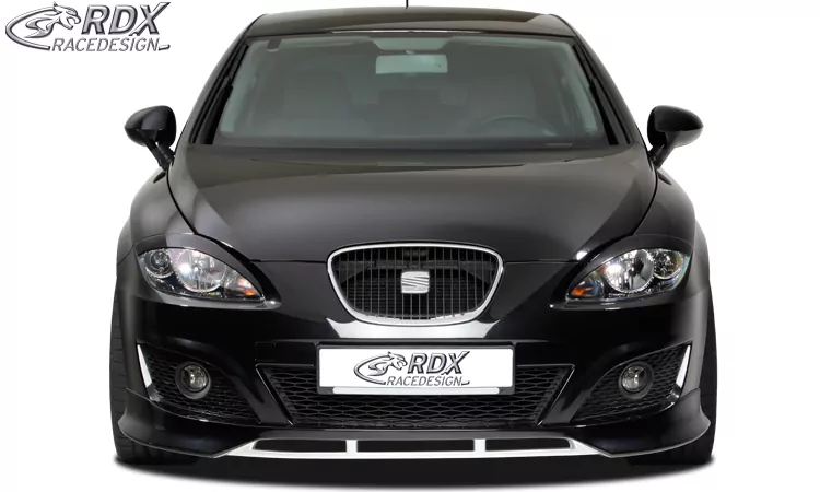 RDX Frontspoiler für SEAT Leon 1P Facelift (ab 2009) Frontlippe Front Ansatz Spoilerlippe