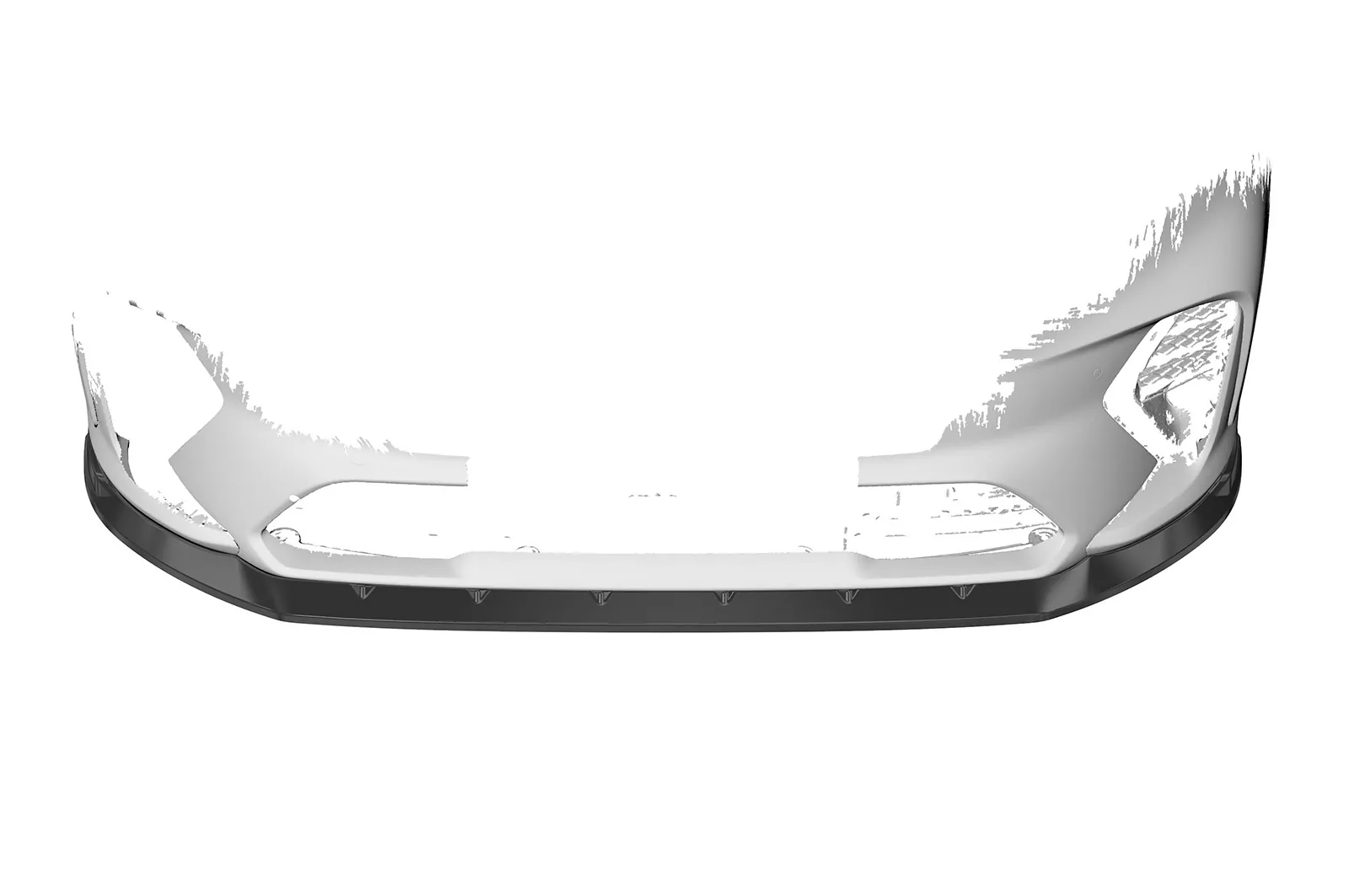 Cup-Spoilerlippe für Hyundai Tucson (TLE) N-Line CSL511-M Carbon Look (matt)