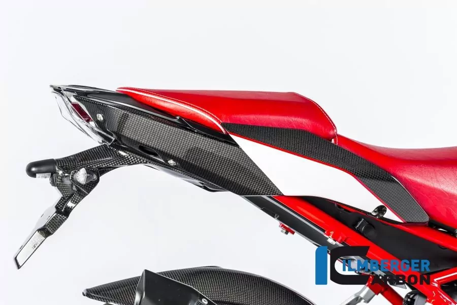 Ilmberger Carbon Seitendeckel am Sitz rechts Carbon