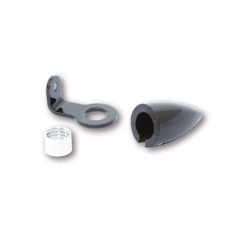 HIGHSIDER pro Gehäuse Schwarz CNC, Aluminium, Mit Halter Für Mono Unit (1Stck)