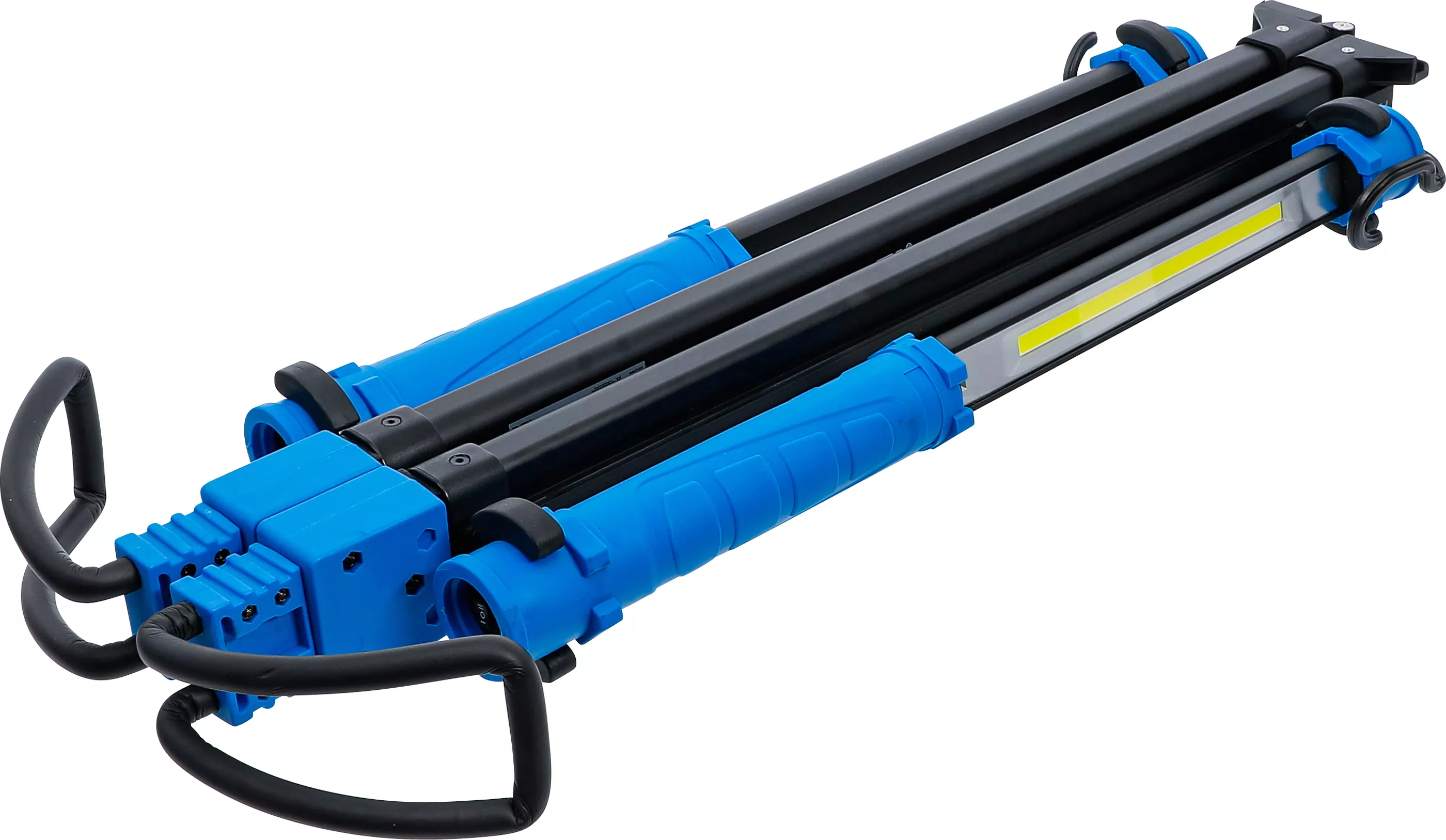 COB-LED-Motorhauben-Leuchte mit Akku & Expanderhalterung | 2 COB-LED Arbeits-Handleuchten