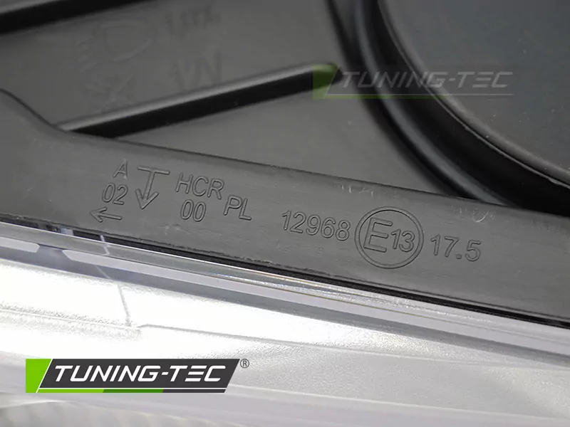 Headlight Chrome Right Side Tyc Fits Citroen C5 08-10