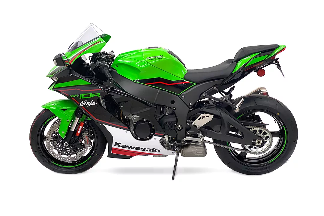 alpha Technik Kennzeichenhalter für Kawasaki Ninja ZX-10R ab Modelljahr 2022-
