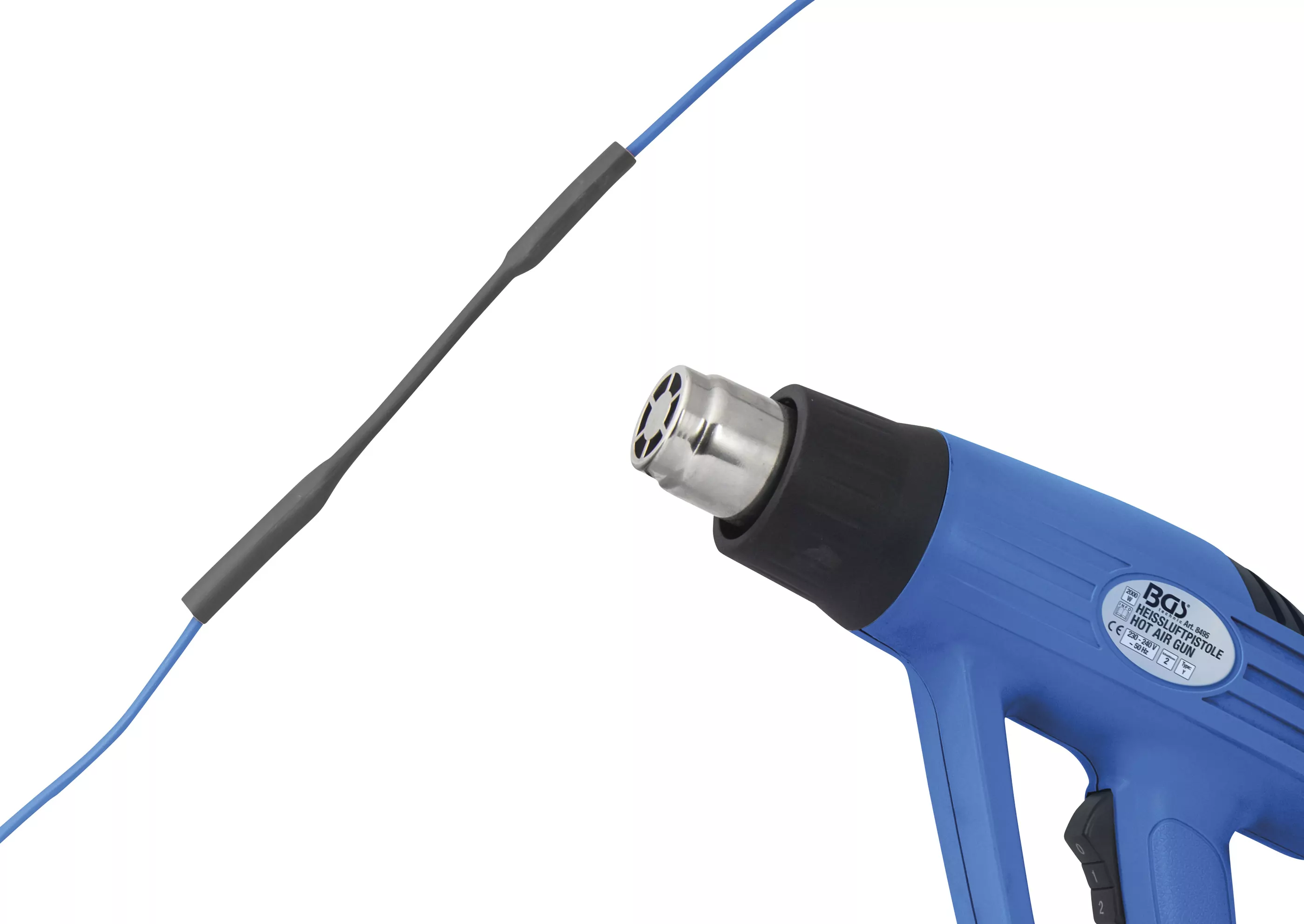 Schrumpfschlauch-Box | schwarz | Ø 5 mm | 6 m