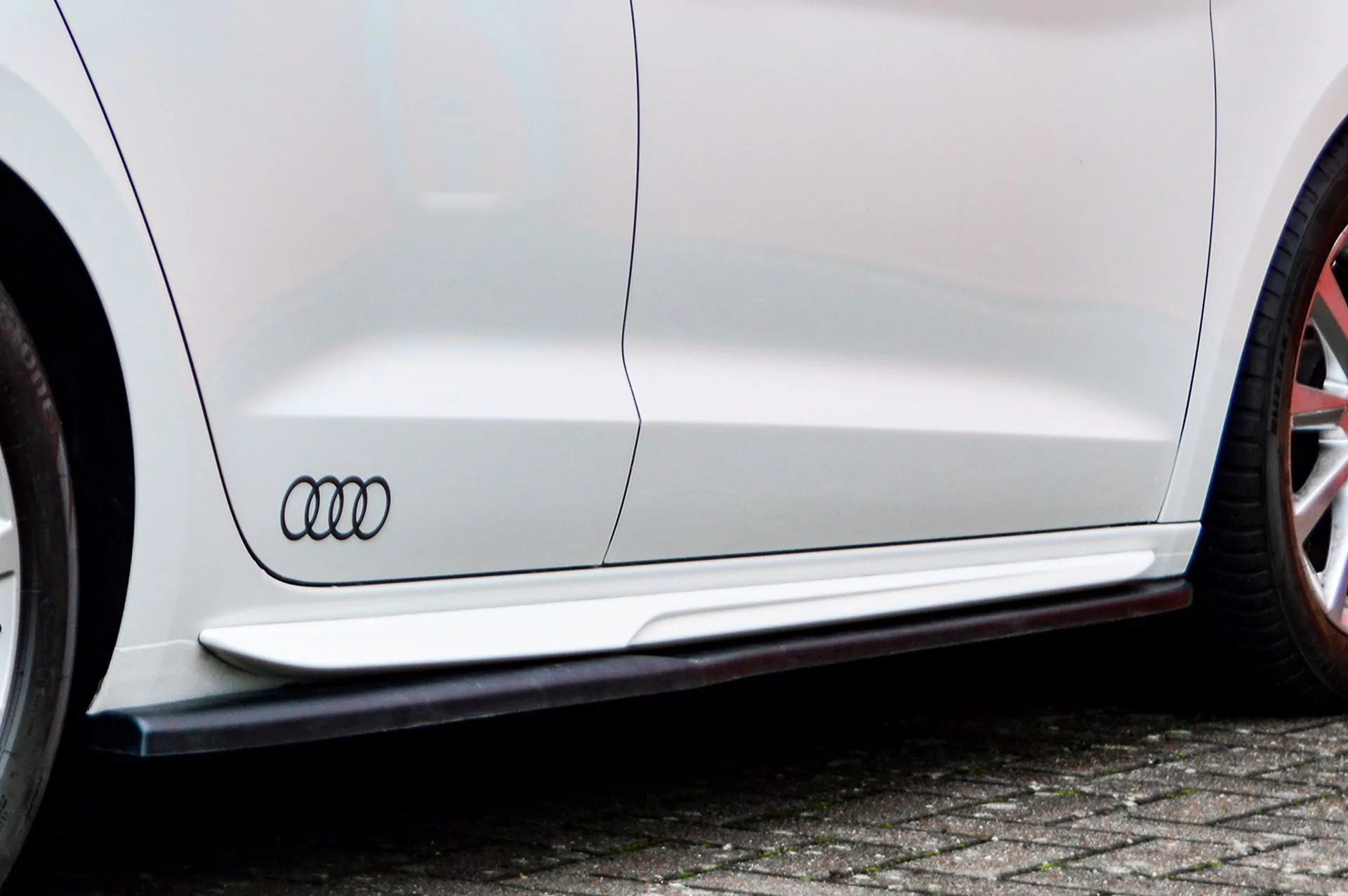 CUP Seitenschweller aus ABS für Audi A1 GB Sportback S-Line ab Bj.2018-