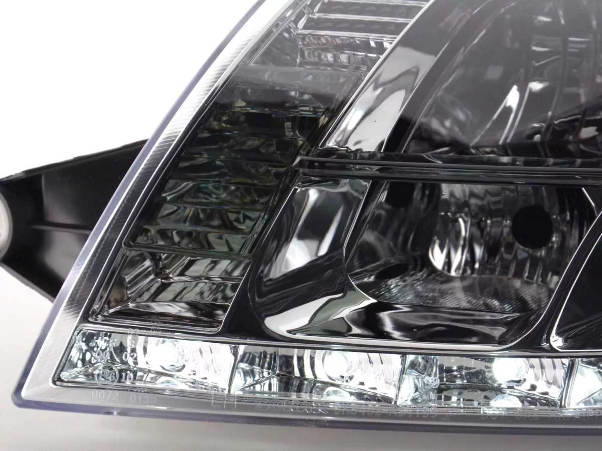 Scheinwerfer Set Daylight LED Tagfahrlicht Audi TT Typ 8N Bj. 99-05 chrom