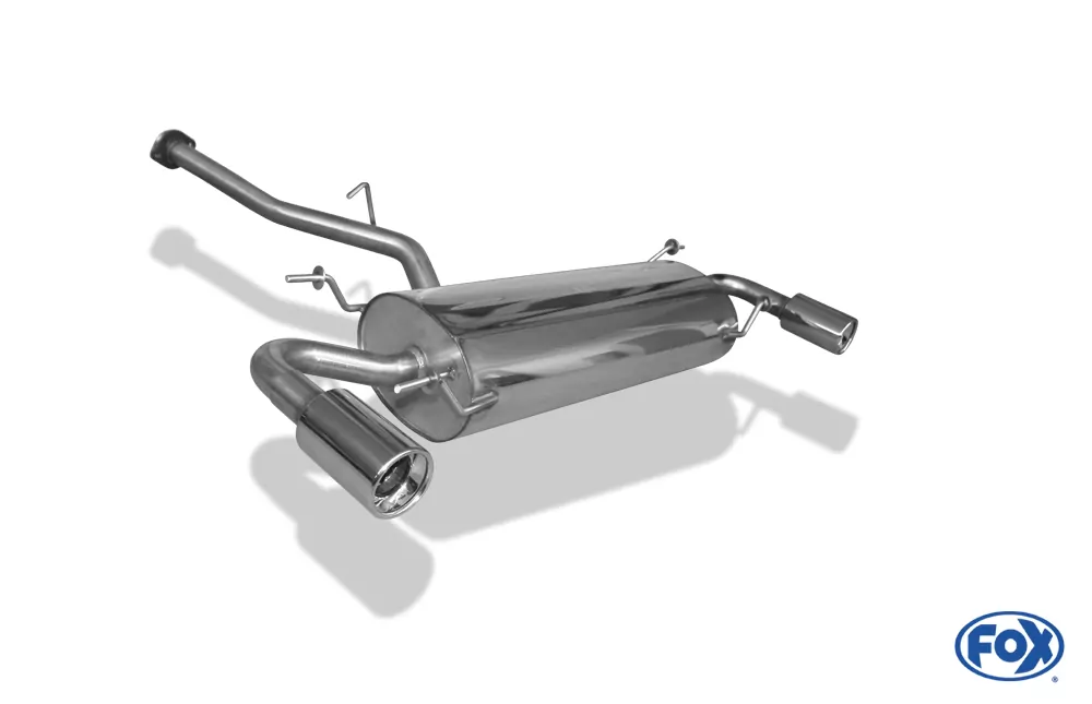 Mazda RX8  Endschalldämpfer quer Ausgang rechts/links - 1x90 Typ 13 rechts/links