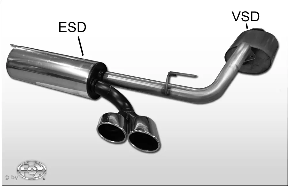 Mercedes G-Klasse - 463  Vorschalldämpfer