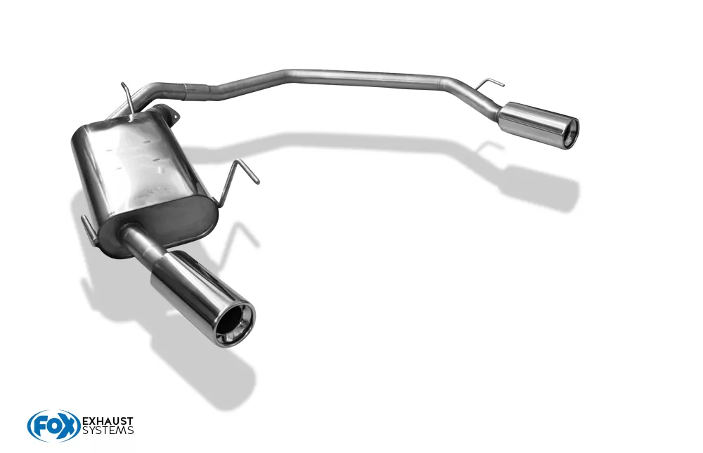 Opel Vectra B  Endschalldämpfer Ausgang rechts/links - 1x90 Typ 13 rechts/links
