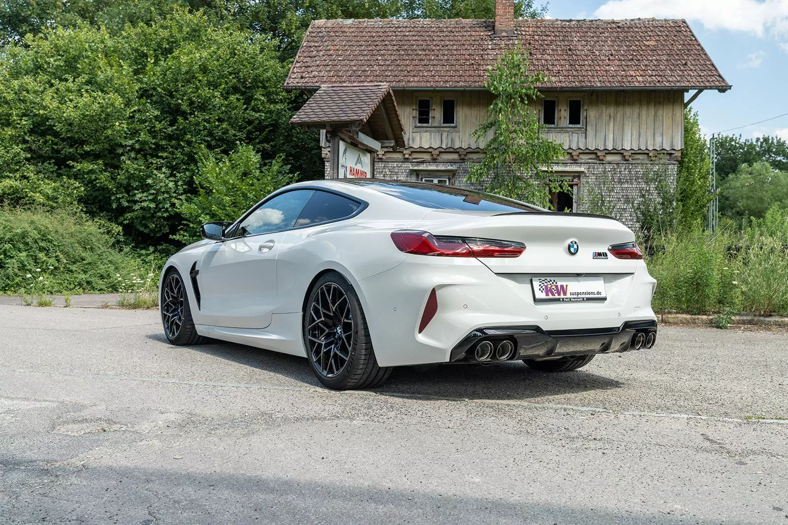 KW Höhenverstellbarer Federnsatz (Gewindefedern) BMW 8er Cabriolet (G14,F91) F8CM, G8C Allrad 11/2018-