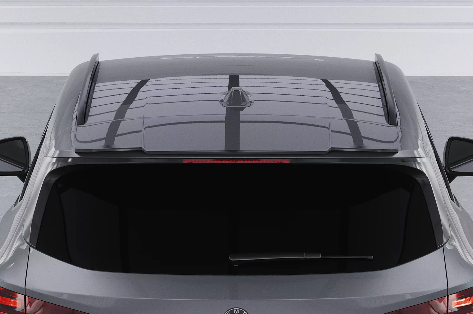 Heckflügel mit ABE für BMW 2er U06 Active Tourer HF939 Schwarz Strukturiert