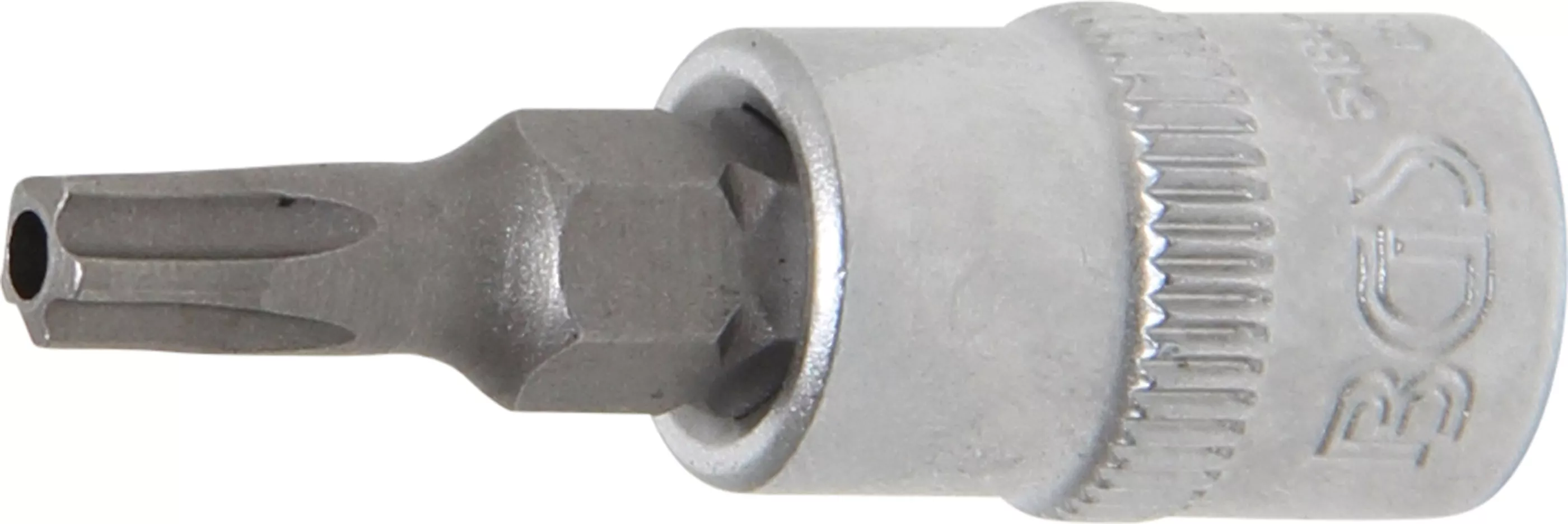 Bit-Einsatz | Antrieb Innenvierkant 6,3 mm (1/4") | TS-Profil (für Torx Plus) mit Bohrung TS25