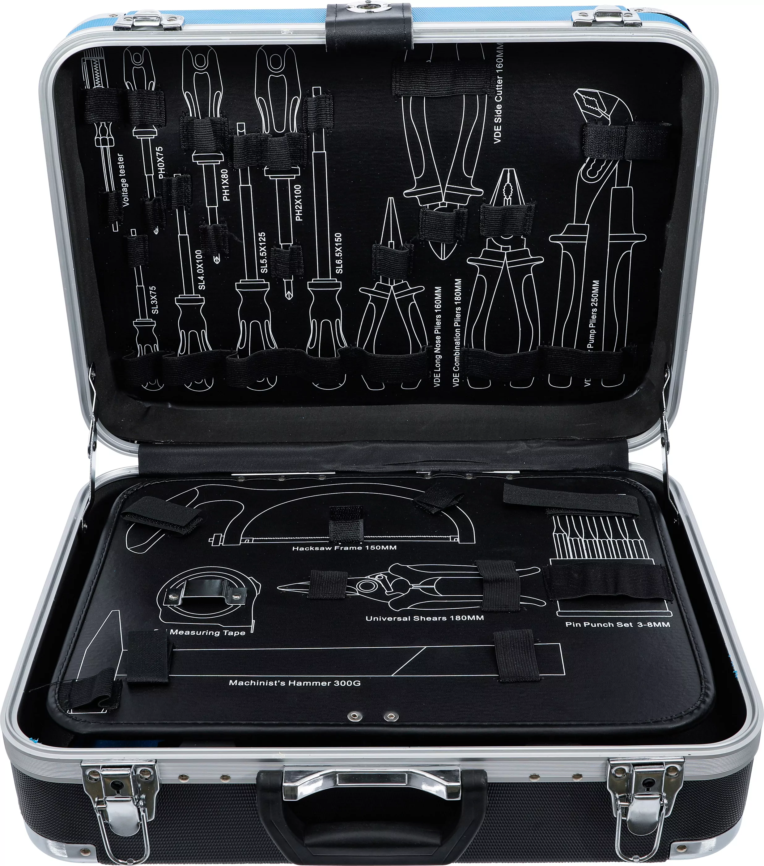 ABS Kunststoff-Leerkoffer zu Art. 15504