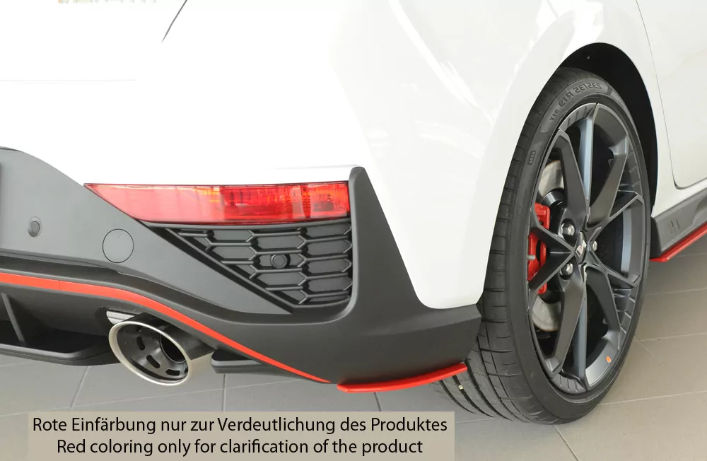 Rieger Heckschürzenansatz seitlich rechts für Hyundai i30 N-Performance  (PDE) 5-tür. (Schrägheck) 05.21- (ab Facelift)