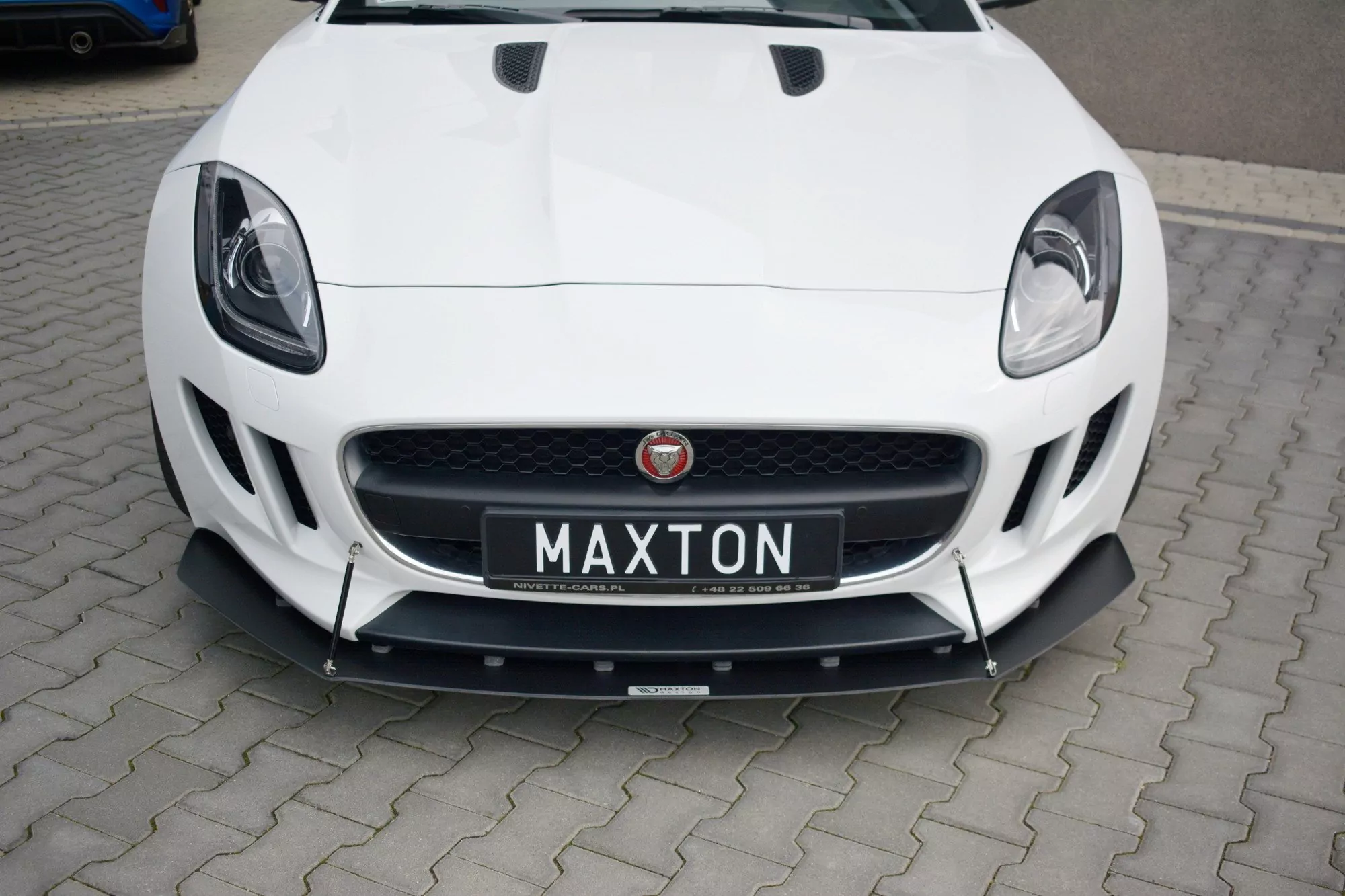 Racing Cup Spoilerlippe Front Ansatz Passend Für JAGUAR F-TYPE