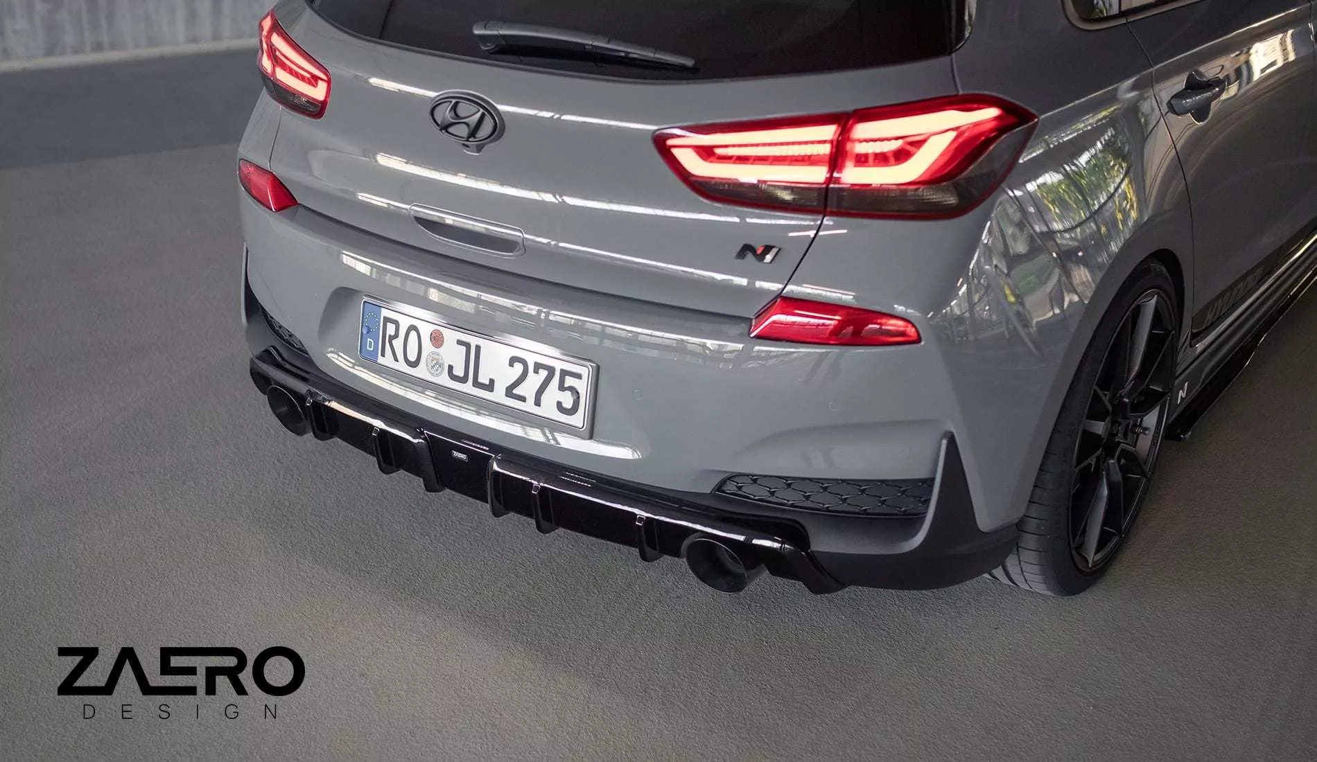 EVO-1 Diffusor für Hyundai I30N Hatchback
