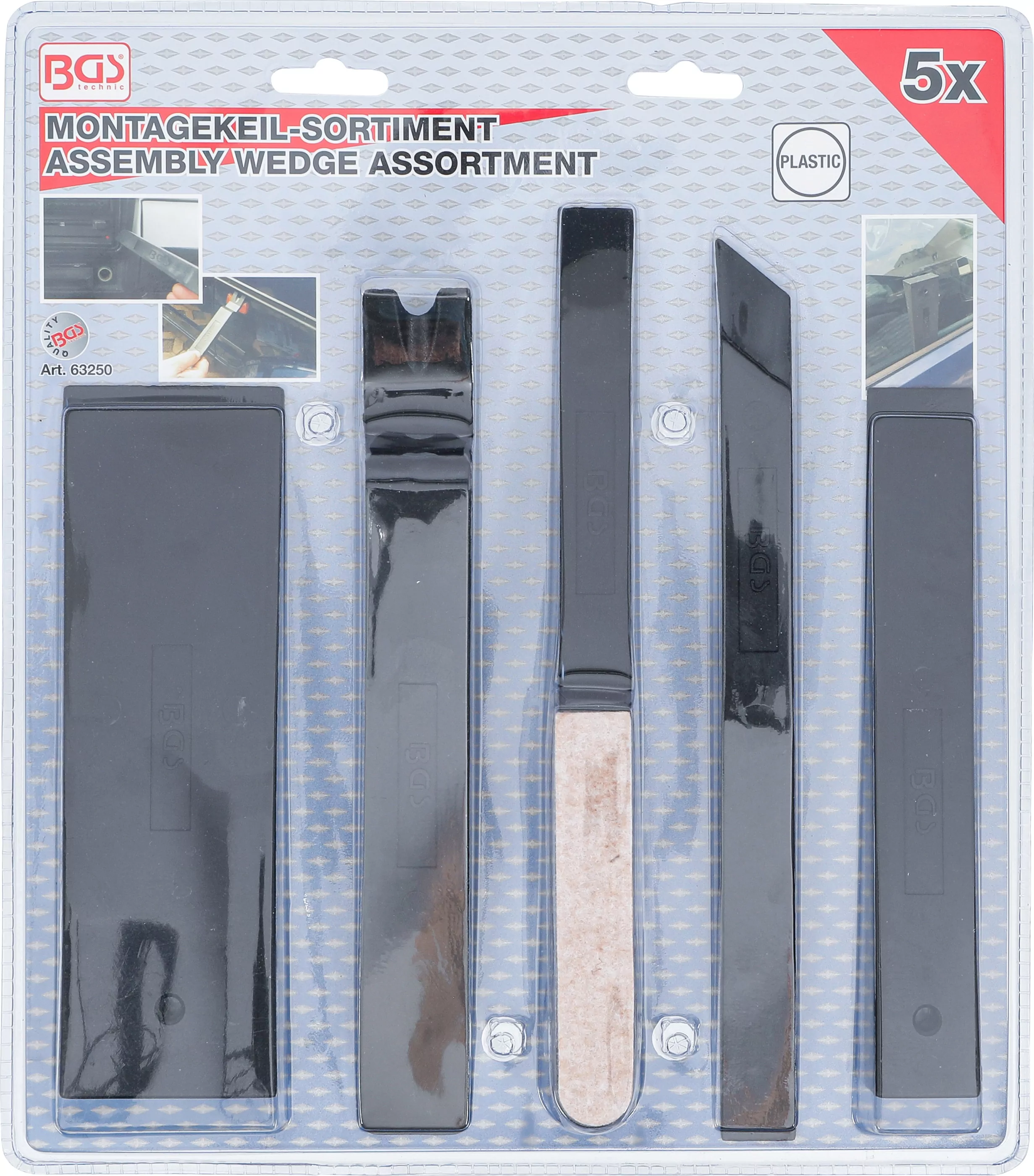 Montagekeil-Satz | 5-tlg.