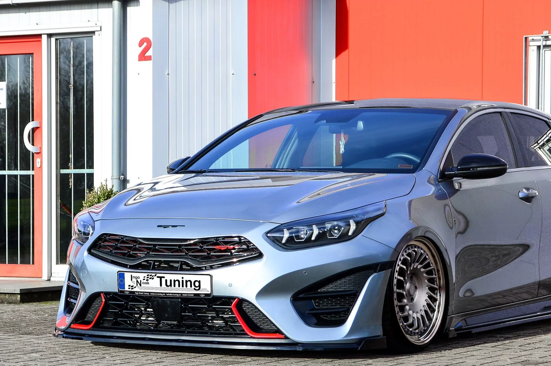 CUP Frontspoilerlippe mit Wings für Kia Pro Ceed GT ab Bj. 2021-