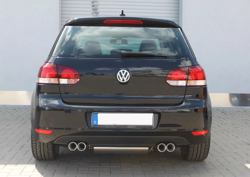 VW Golf VI  Endschalldämpfer rechts/links - 2x80 Typ 13 rechts/links