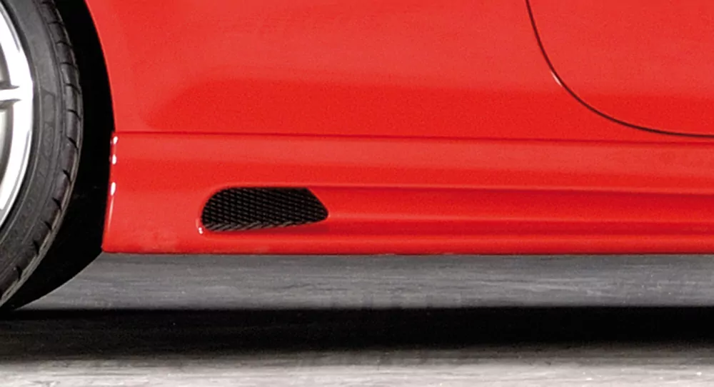 Rieger Seitenschweller rechts  matt schwarz für Opel Astra H 5-tür. 03.04-