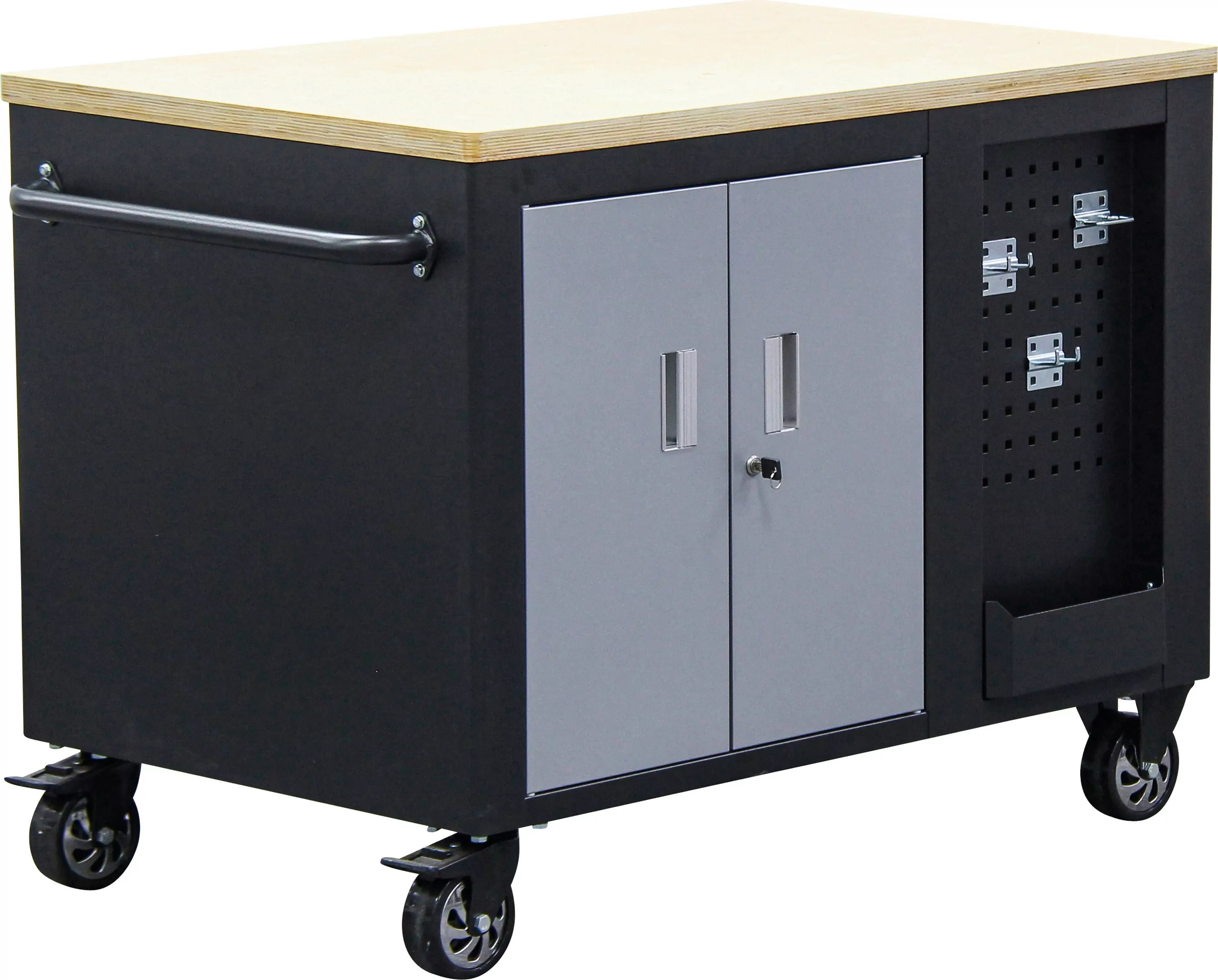 Werkstattwagen | 2 x 5 Schubladen | 1 Schrank | leer