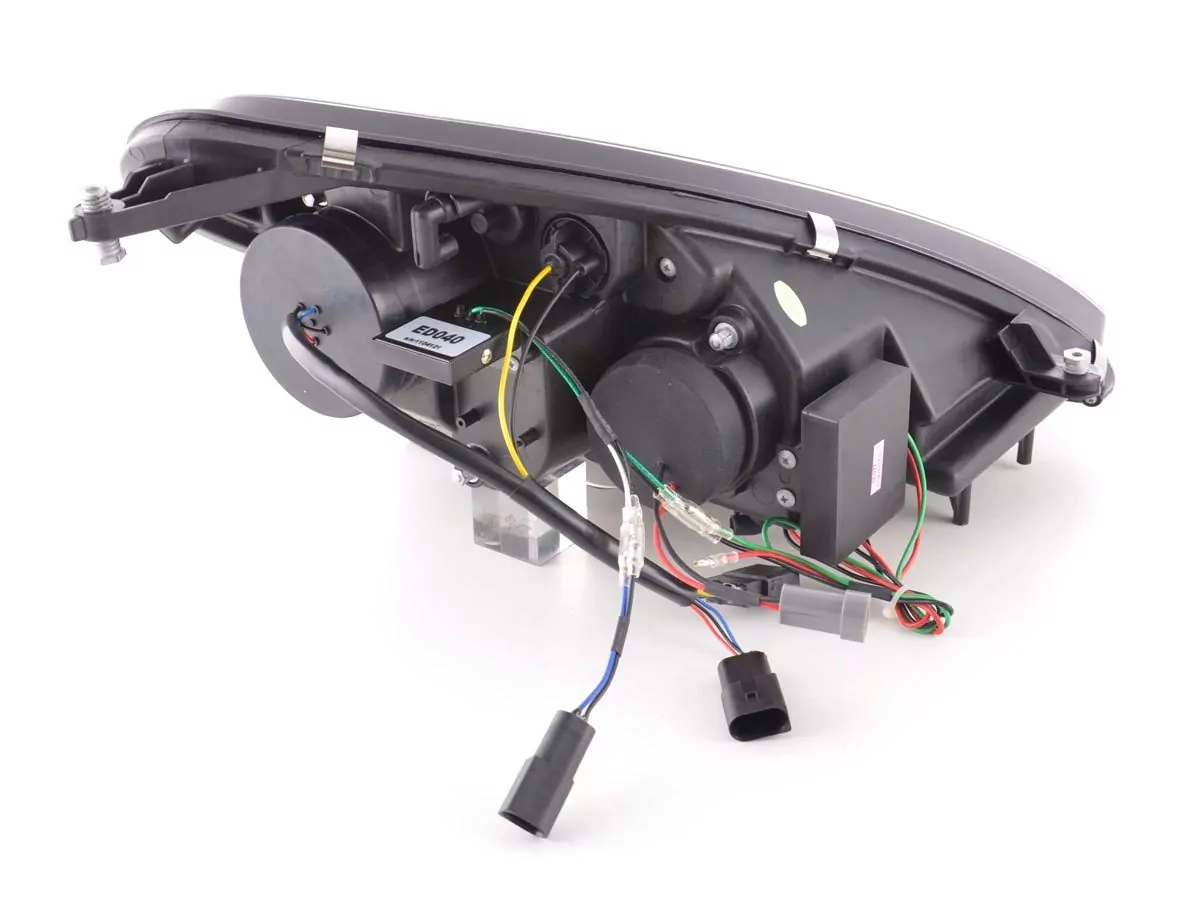 Scheinwerfer Set Xenon Daylight LED Tagfahrlicht Mercedes SLK R171 chrom